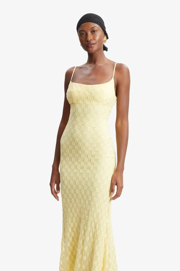 Women Occasion Dresses Bardot Adoni Mesh Midi Dress In Canary Yellow Canary Yellow Women Occasion Dresses Bardot Adoni Mesh Midi Dress In Canary Yellow Canary Yellow