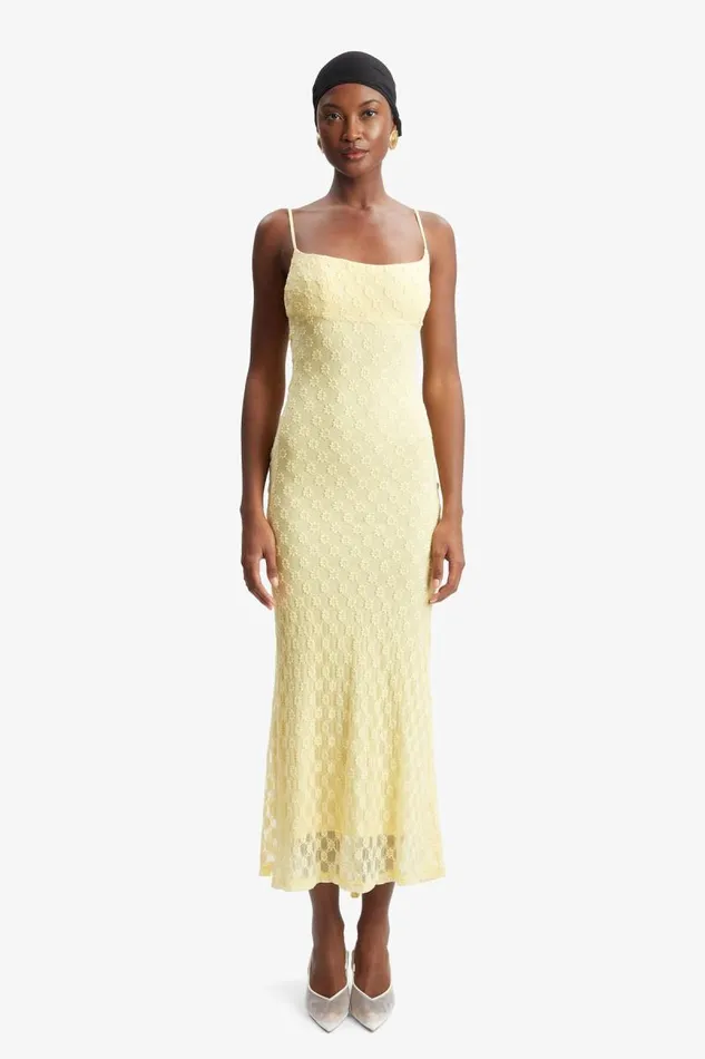 Women Occasion Dresses Bardot Adoni Mesh Midi Dress In Canary Yellow Canary Yellow Women Occasion Dresses Bardot Adoni Mesh Midi Dress In Canary Yellow Canary Yellow