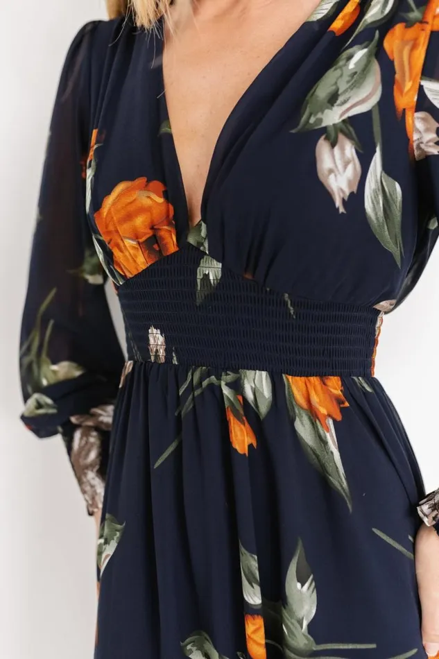 Women Olivia Maxi Dress Midnight Navy Floral Baltic Born Maxi Dresses Women Olivia Maxi Dress Midnight Navy Floral Baltic Born Maxi Dresses