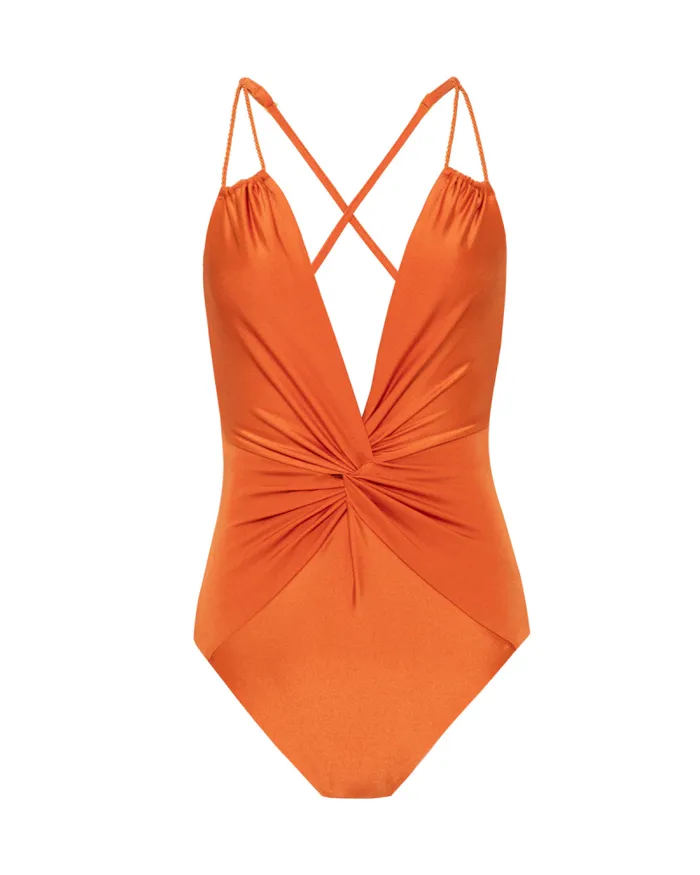 Women One Pieces PatBO JERSEY SANDS PLUNGE ONE PIECE Papric Women One Pieces PatBO JERSEY SANDS PLUNGE ONE PIECE Papric