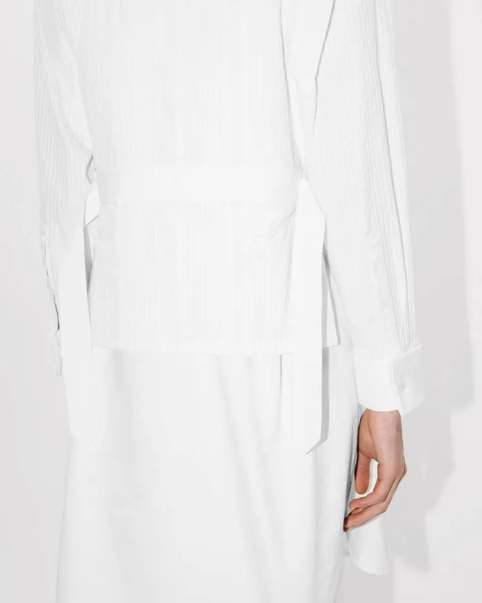 Women Oversized Shirting Dress White Kenzo Dresses And Skirts