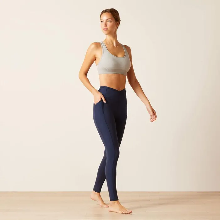 Women Pants and Shorts Ariat Eos Chic Half Grip Tight Navy Eclipse Women Pants and Shorts Ariat Eos Chic Half Grip Tight Navy Eclipse