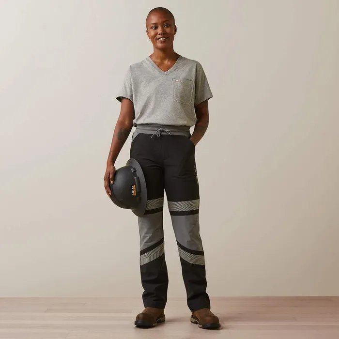Women Pants and Shorts Ariat Rebar DuraStretch PullOn Slim Leg Pant Black Women Pants and Shorts Ariat Rebar DuraStretch PullOn Slim Leg Pant Black