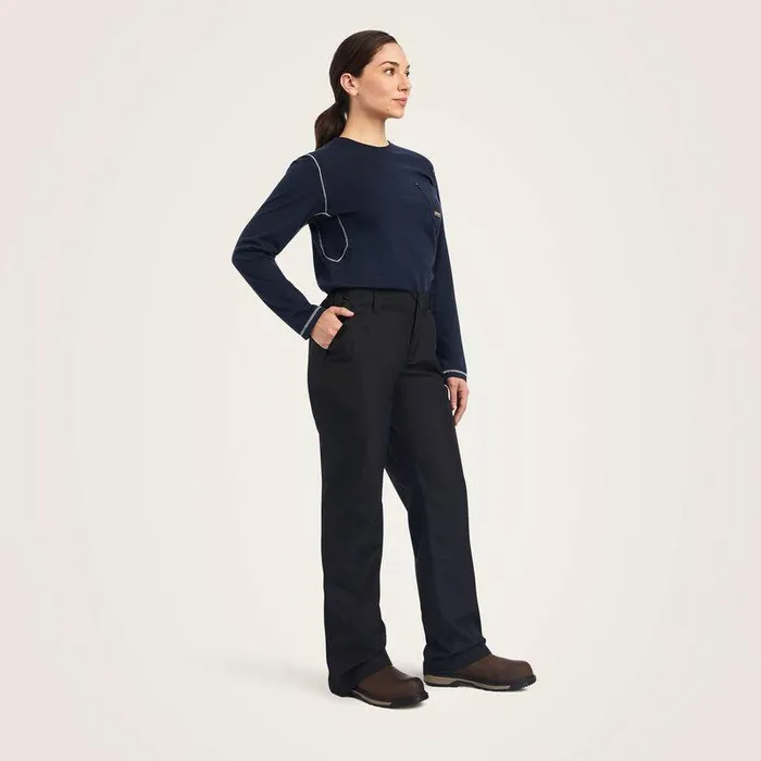 Women Pants and Shorts Ariat Rebar Stormshell Waterproof Pant Black