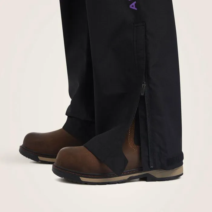 Women Pants and Shorts Ariat Rebar Stormshell Waterproof Pant Black