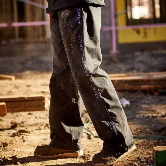 Women Pants and Shorts Ariat Rebar Stormshell Waterproof Pant Black