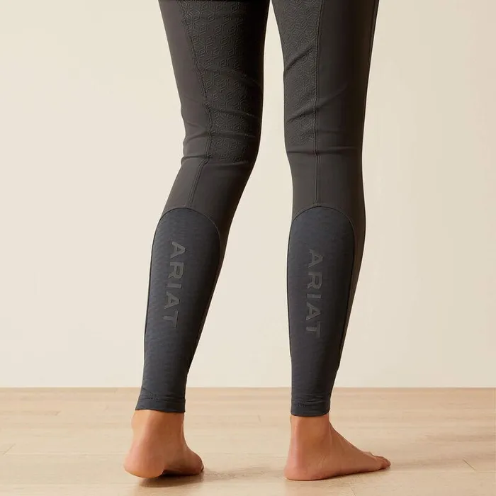 Women Pants and Shorts Ariat Tri Factor X Bellatrix Full Seat Breech Ebony Grey