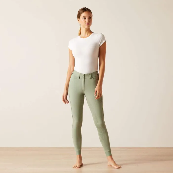 Women Pants and Shorts Ariat WMS Tri Factor Grip Full Seat Breech Lily Pad Women Pants and Shorts Ariat WMS Tri Factor Grip Full Seat Breech Lily Pad
