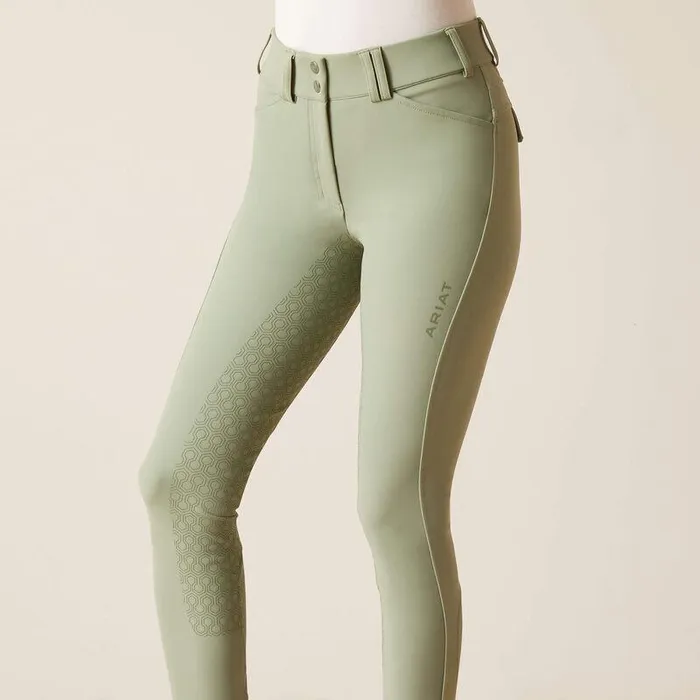 Women Pants and Shorts Ariat WMS Tri Factor Grip Full Seat Breech Lily Pad Women Pants and Shorts Ariat WMS Tri Factor Grip Full Seat Breech Lily Pad