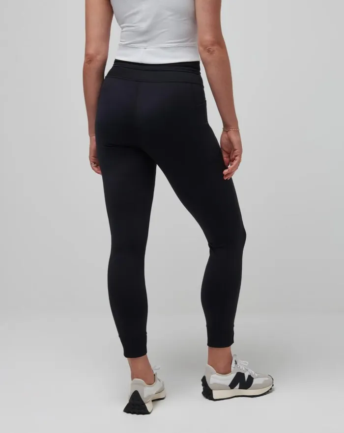 Women Pants TravisMathew MOVEKNIT TIE LEGGING Black Women Pants TravisMathew MOVEKNIT TIE LEGGING Black