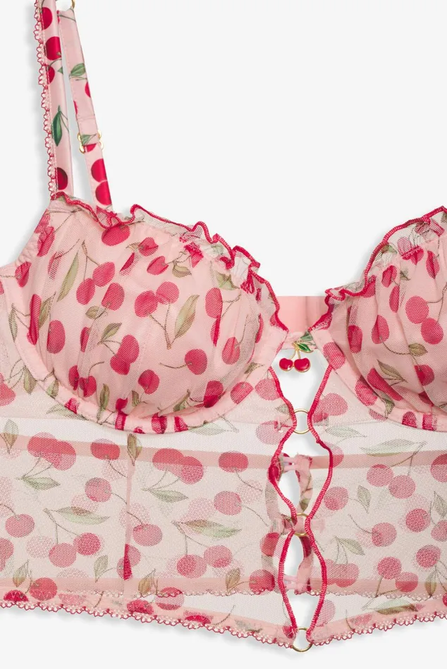 Women Perrie Bustier Pink For Love and Lemons Lingerie Women Perrie Bustier Pink For Love and Lemons Lingerie