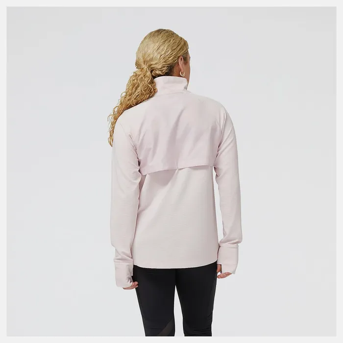 Women Q Speed Shift 12 Zip Stone Pink New Balance Hoodies and Sweatshirts Women Q Speed Shift 12 Zip Stone Pink New Balance Hoodies and Sweatshirts