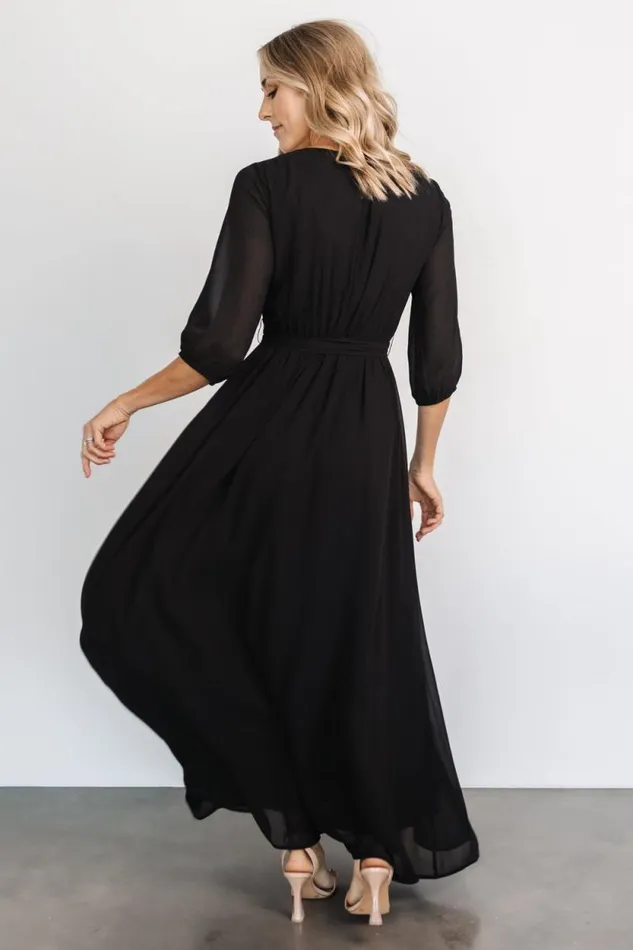Women Rebecca Maxi Dress Black Baltic Born Maxi Dresses Women Rebecca Maxi Dress Black Baltic Born Maxi Dresses