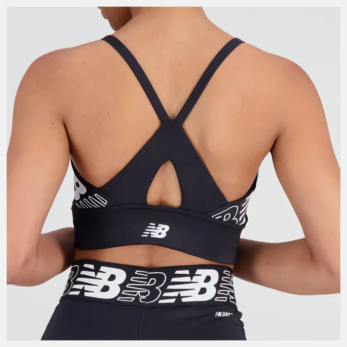Women Relentless Crop Bra Black New Balance Sports Bras Women Relentless Crop Bra Black New Balance Sports Bras