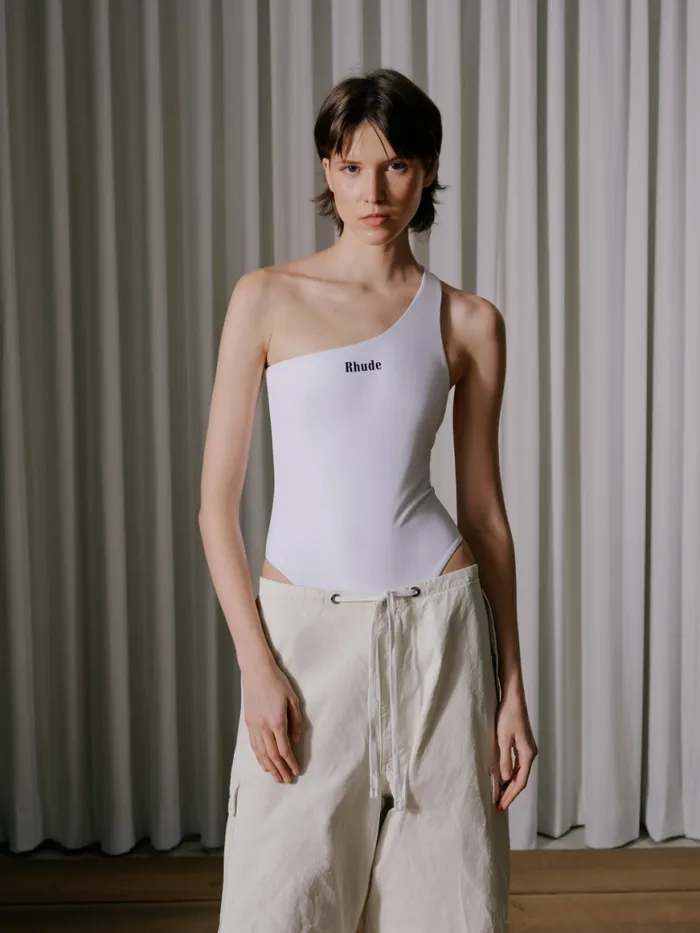 Women Rhude Swim ONEPIECE SWIM Whiteblack