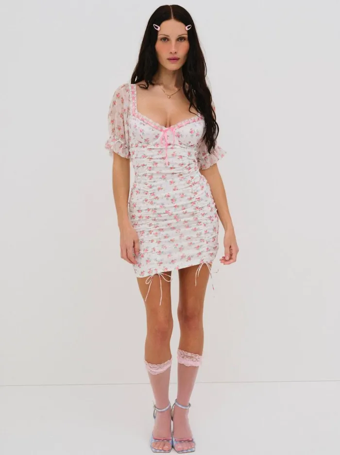 Women Robin Slip Dress White For Love and Lemons Lingerie Women Robin Slip Dress White For Love and Lemons Lingerie