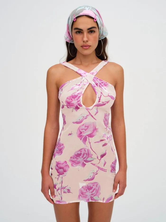 Women Rori Mini Dress Pink For Love and Lemons Dresses Women Rori Mini Dress Pink For Love and Lemons Dresses