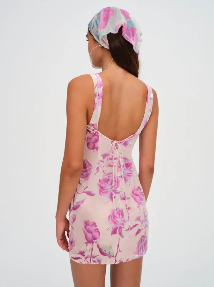 Women Rori Mini Dress Pink For Love and Lemons Dresses Women Rori Mini Dress Pink For Love and Lemons Dresses