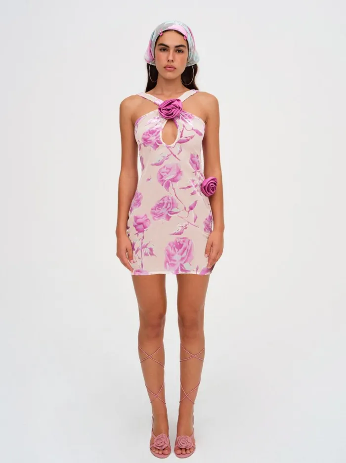 Women Rori Mini Dress Pink For Love and Lemons Dresses Women Rori Mini Dress Pink For Love and Lemons Dresses