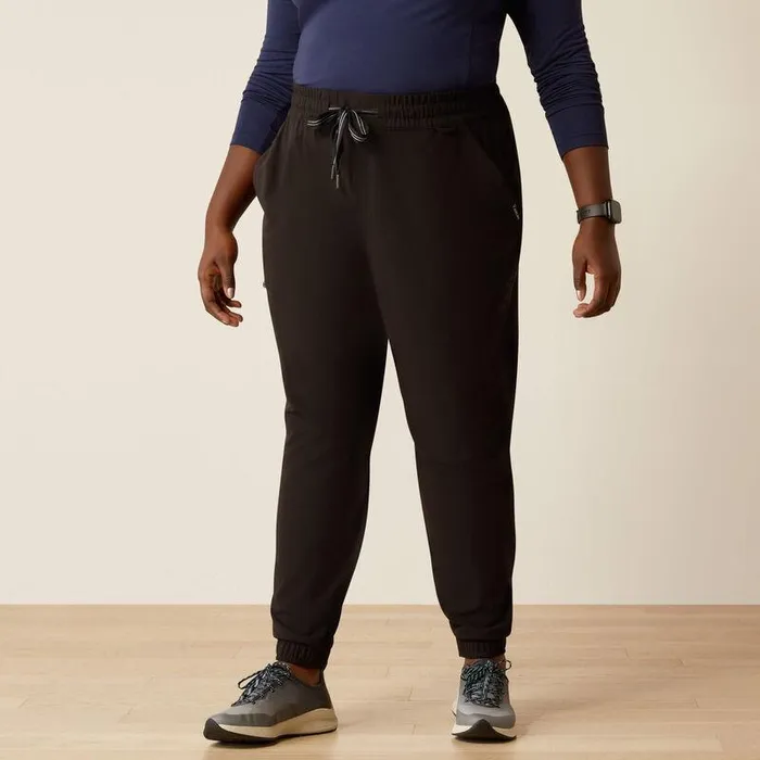 Women Scrubs Ariat Blackwell Cargo Stretch Jogger Scrub Pant Black