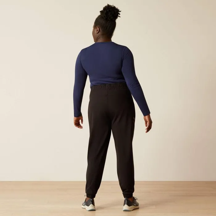 Women Scrubs Ariat Blackwell Cargo Stretch Jogger Scrub Pant Black