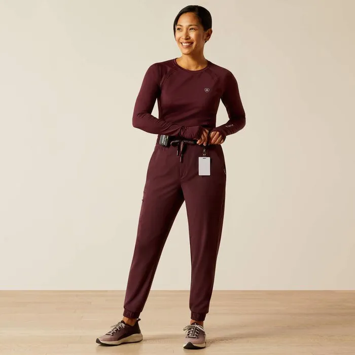 Women Scrubs Ariat Blackwell Cargo Stretch Jogger Scrub Pant Winetasting Women Scrubs Ariat Blackwell Cargo Stretch Jogger Scrub Pant Winetasting