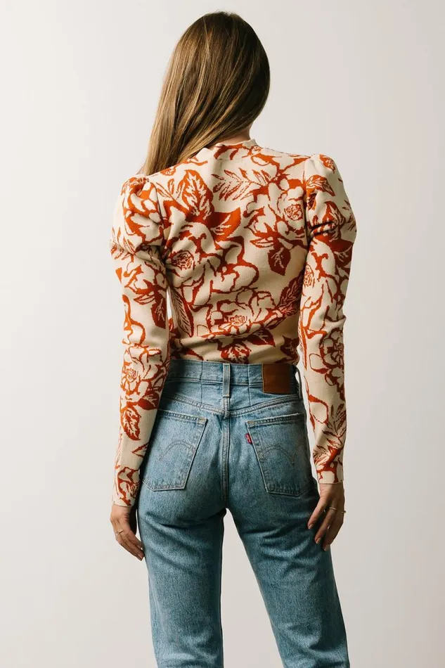Women Sebastian Sweater Rust Multi Baltic Born Blouses and Shirts