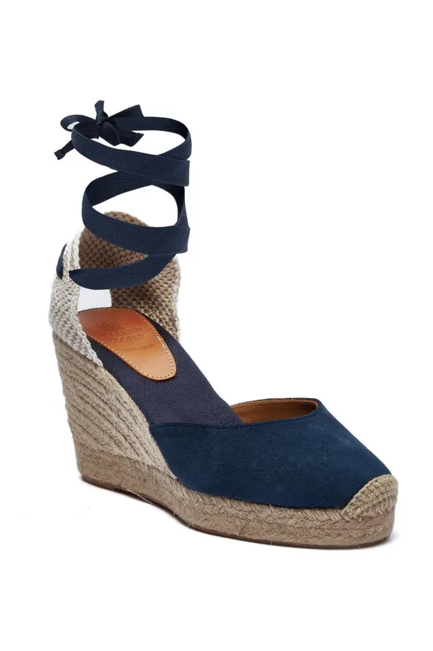Women Seville Wedge Sandal Navy Holland Cooper Sandals and Slides