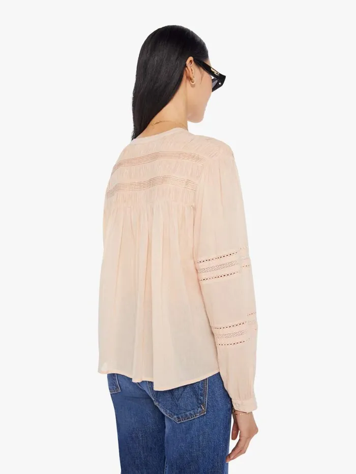Women Shirts Mother Denim Allie Shirt Sepia