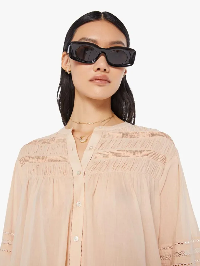 Women Shirts Mother Denim Allie Shirt Sepia