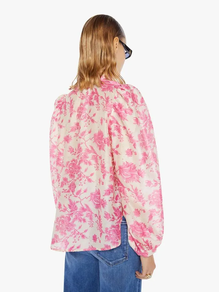 Women Shirts Mother Denim Annabel Shirt Pink Baroque