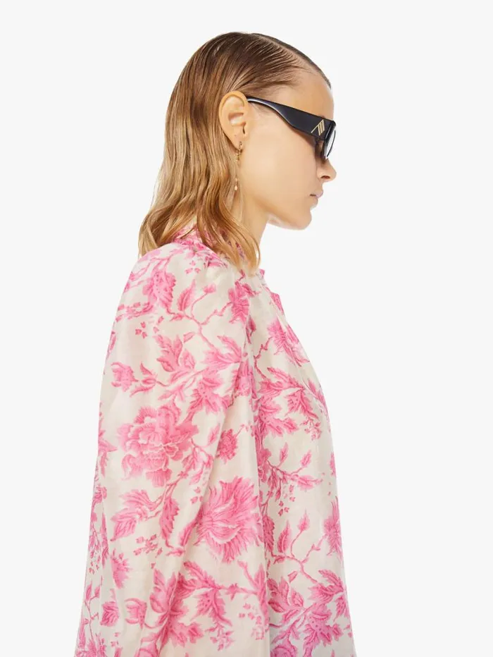 Women Shirts Mother Denim Annabel Shirt Pink Baroque