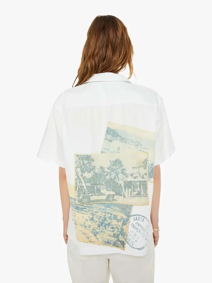 Women Shirts Mother Denim St Tropez Shirt Souvenir De St Barth