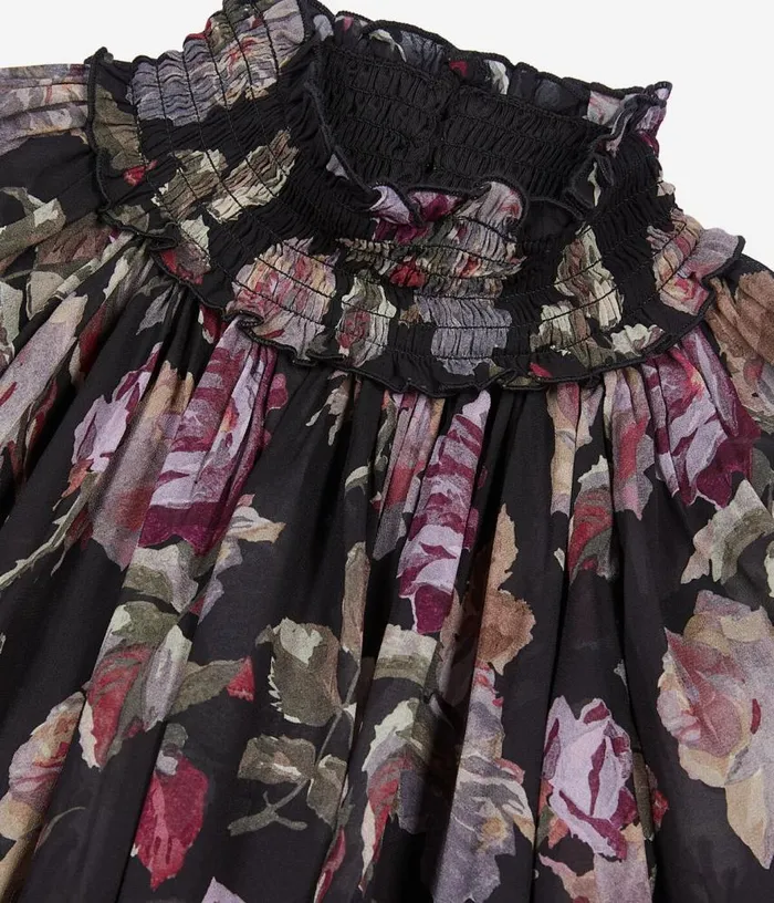 Women Short Floral Print Dress THE KOOPLES Dresses and Jumpsuits