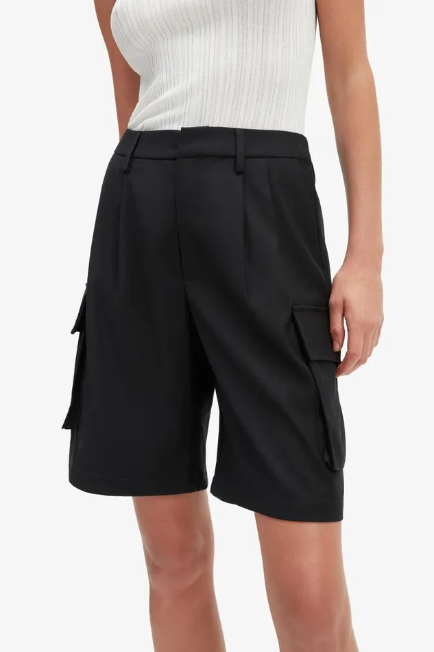 Women Shorts Bardot Blair Tailored Short In Black Black Women Shorts Bardot Blair Tailored Short In Black Black
