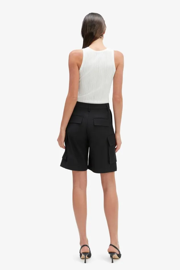 Women Shorts Bardot Blair Tailored Short In Black Black Women Shorts Bardot Blair Tailored Short In Black Black
