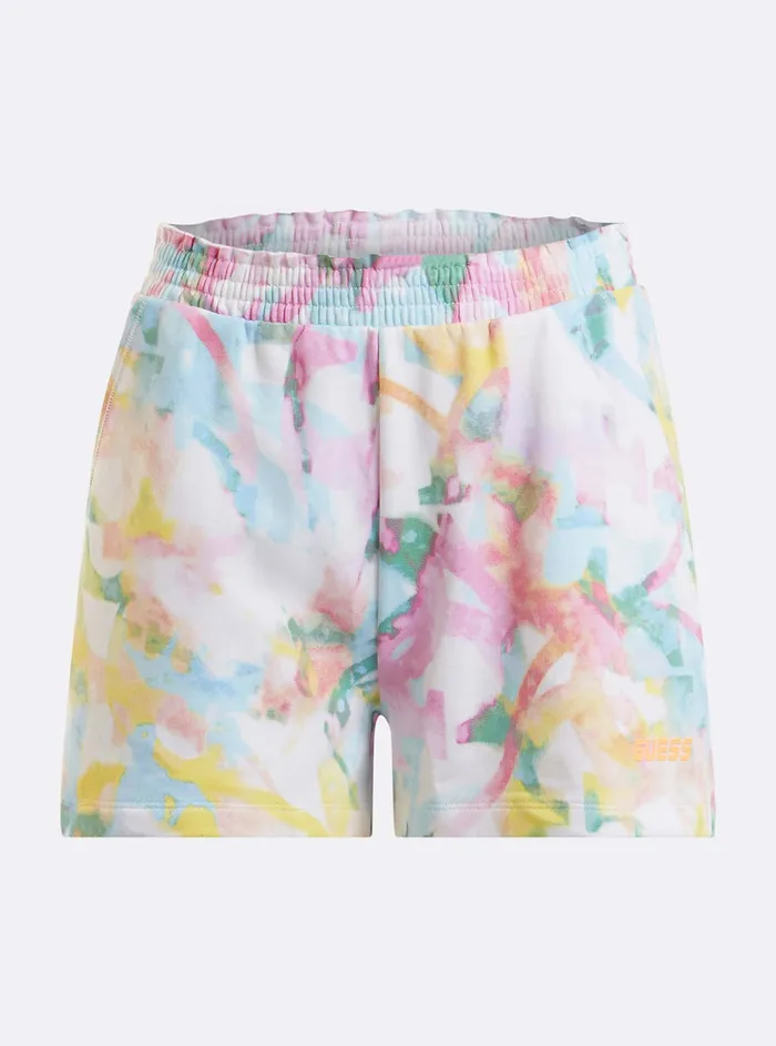 Women Shorts GUESS Dye Pop Ashleigh Active Shorts Women Shorts GUESS Dye Pop Ashleigh Active Shorts