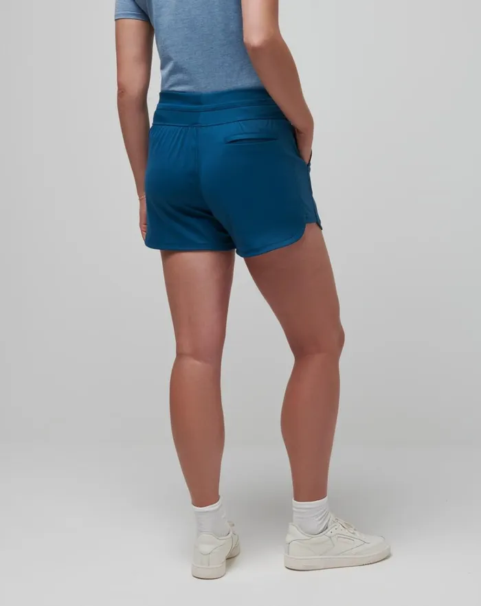 Women Shorts TravisMathew MOVEKNIT TIE SHORT Midnight Women Shorts TravisMathew MOVEKNIT TIE SHORT Midnight