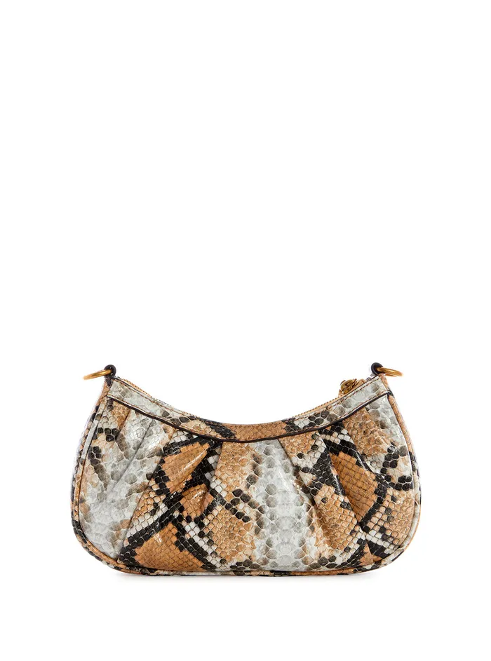 Women Shoulder Bag GUESS Natural Python Mariana Shoulder Bag