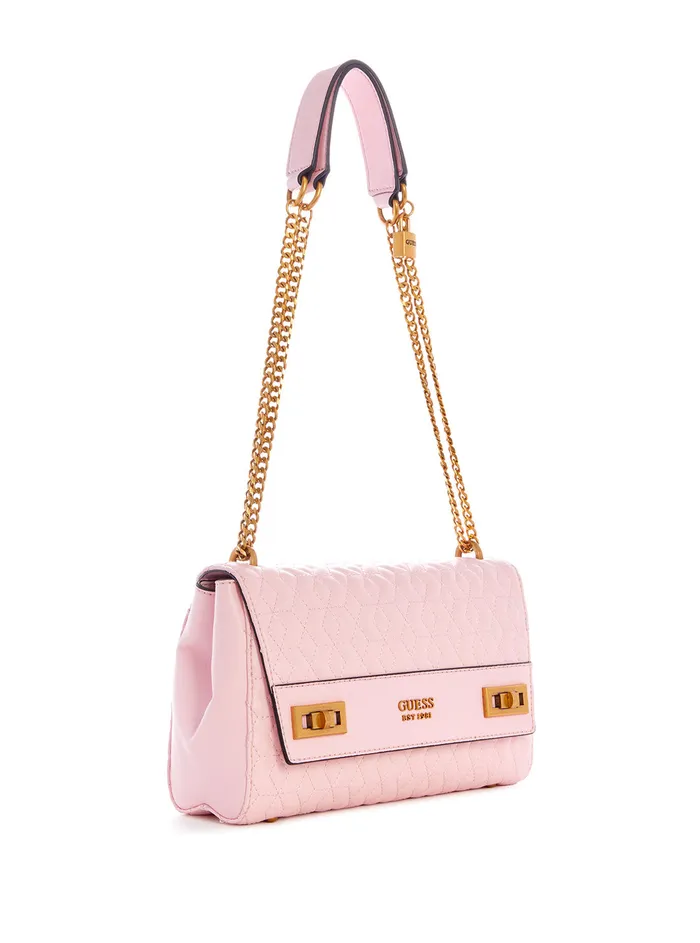 Women Shoulder Bag GUESS Pink Katey Shoulder Bag Women Shoulder Bag GUESS Pink Katey Shoulder Bag