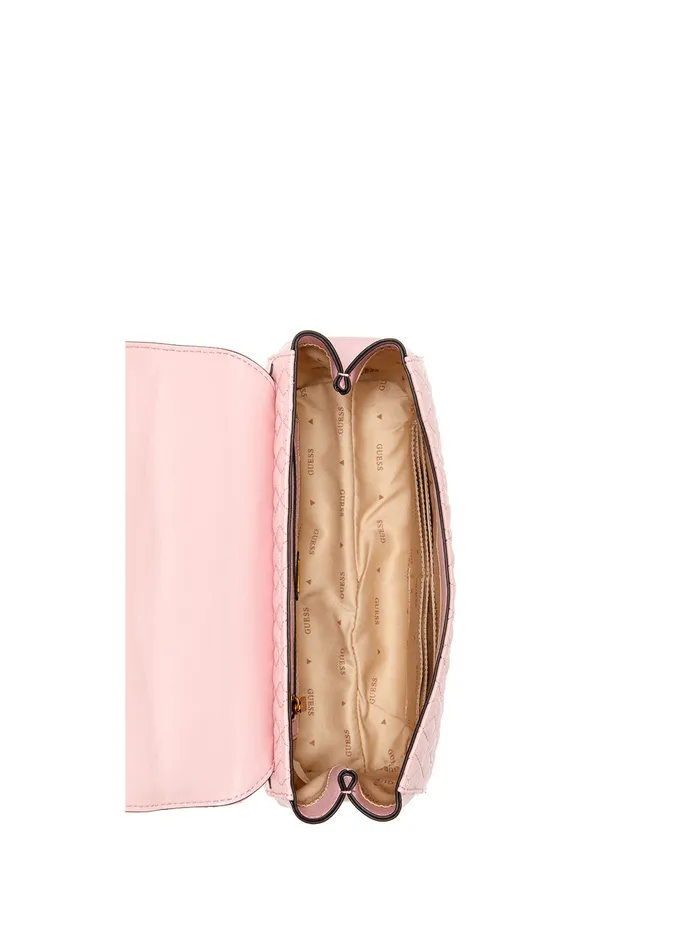 Women Shoulder Bag GUESS Pink Katey Shoulder Bag Women Shoulder Bag GUESS Pink Katey Shoulder Bag