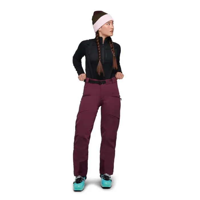 Women Ski and Snowboard Pants Black Diamond Dawn Patrol Pants 8211 Black Diamond Gear