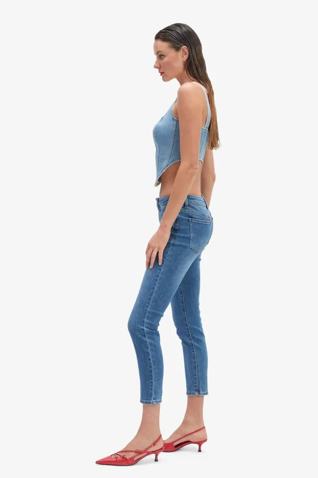 Women Skinny Jean Bardot Knox Skinny Cropped Jeans In Vintage Vintage Women Skinny Jean Bardot Knox Skinny Cropped Jeans In Vintage Vintage