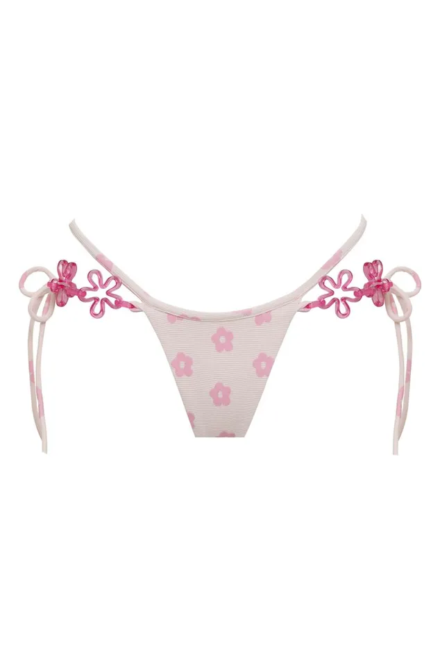Women Skipper Swim Bottom Pink For Love and Lemons Swim Women Skipper Swim Bottom Pink For Love and Lemons Swim