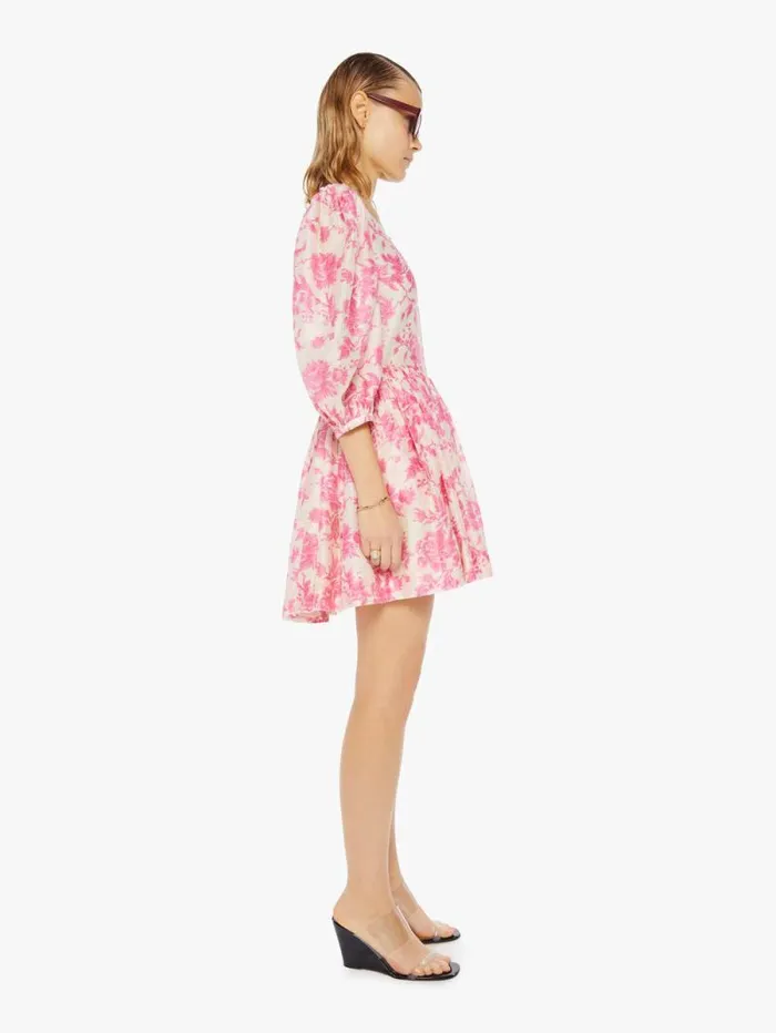 Women Skirts and Dresses Mother Denim Ellah Dress Pink Baroque
