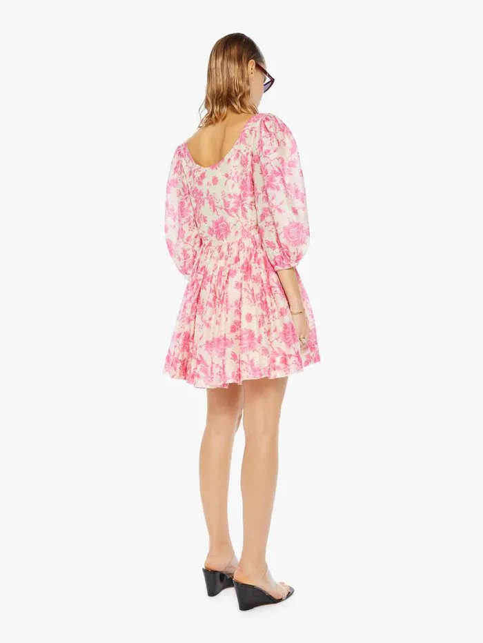 Women Skirts and Dresses Mother Denim Ellah Dress Pink Baroque
