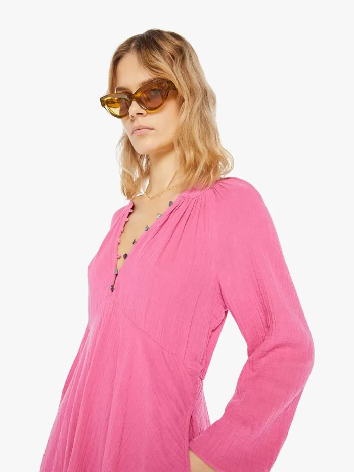 Women Skirts and Dresses Mother Denim Lucinda Dress Rose Lake