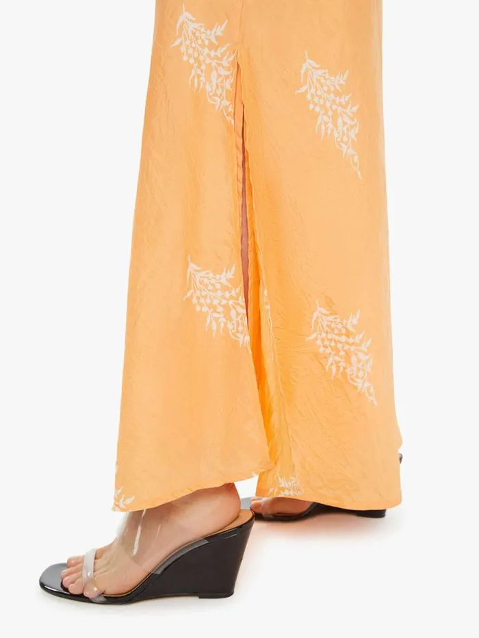 Women Skirts and Dresses Mother Denim Lyra Silk Skirt Hibiscus Rose