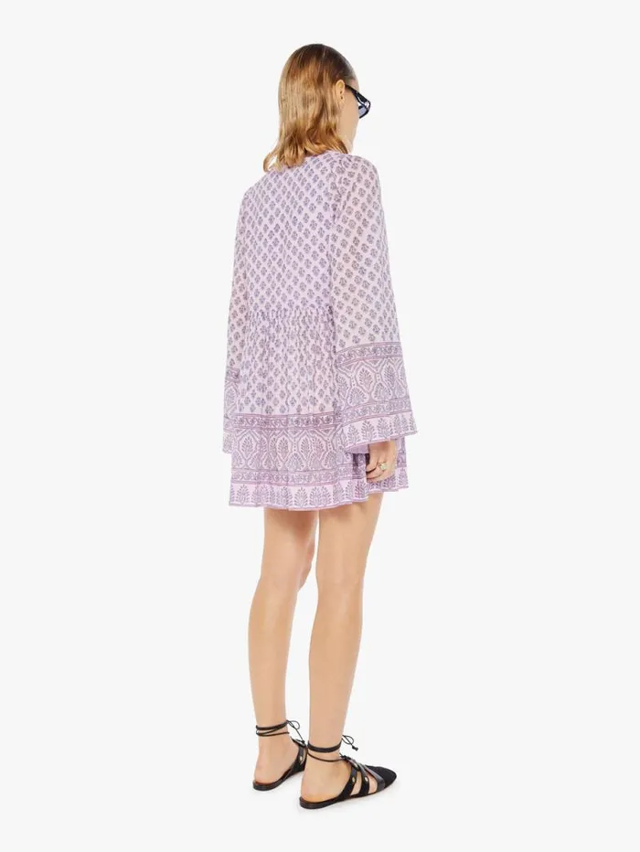 Women Skirts and Dresses Mother Denim Silvie Dress Purple Lilac