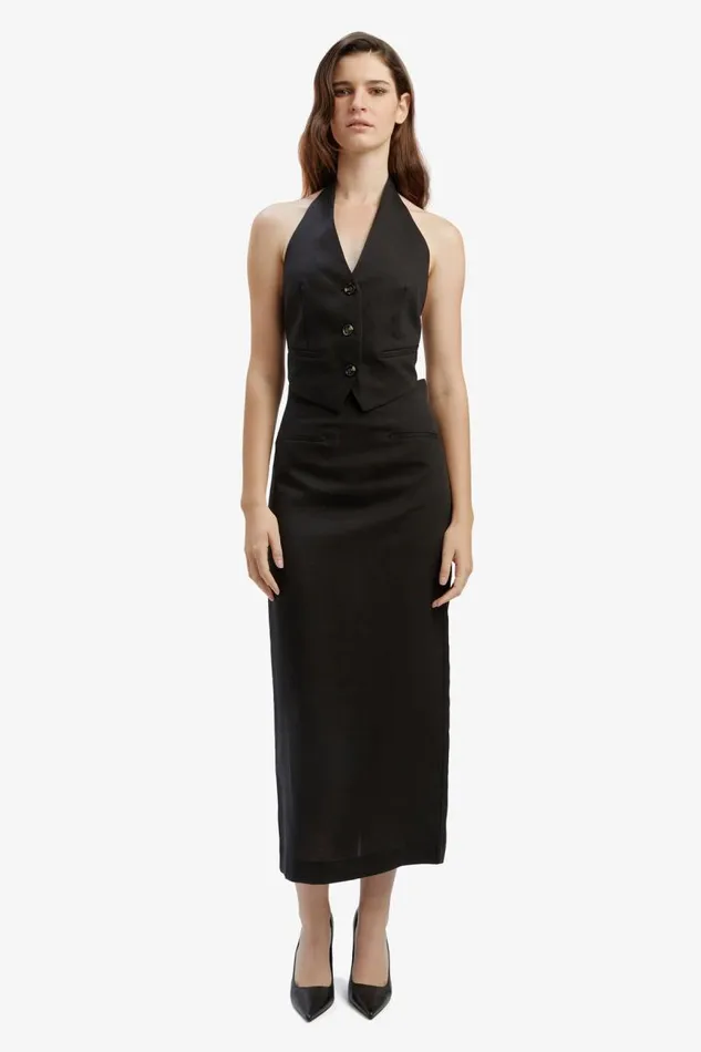 Women Skirts Bardot Rhee Midi Skirt In Black Black Women Skirts Bardot Rhee Midi Skirt In Black Black